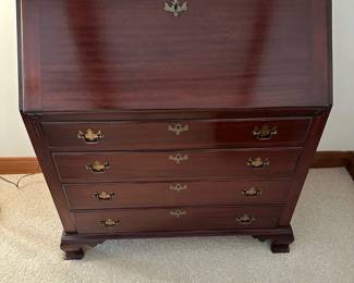Vintage QUEEN ANNE Style Secretary Desk