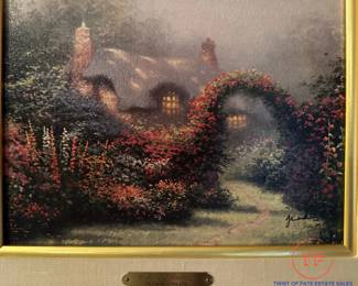 Signed Limited Edition ARTIST PROOF "Glory of Morning" by THOMAS KINKADE
