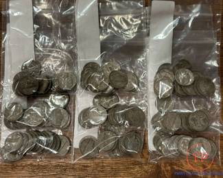 SILVER War Nickels - LOTS