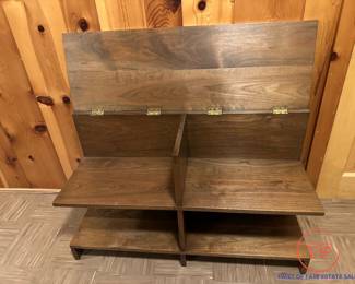 MCM Console Table with Lift Top