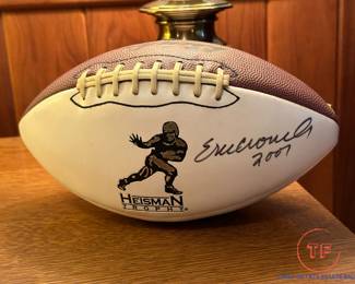ERIC CROUCH Autographed Heisman Football