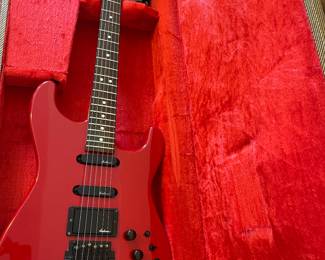 Gibson Wayne Charvel Ferrari Red 1987