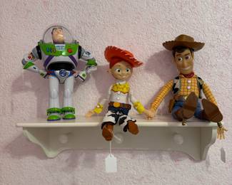 Disney Toy Story Dolls Jessie, Woody & Buzz