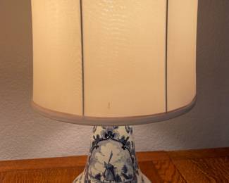 Blue Delft Lamps