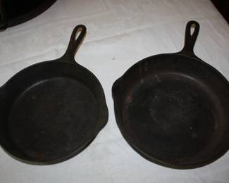 There are a total of 17 Griswold Cast Iron Skillets, griddles, waffle Iron etc.