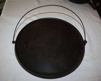 Rare Griswold Erie 16 inch Griddle. There are a Total of 15 pieces of Griswold