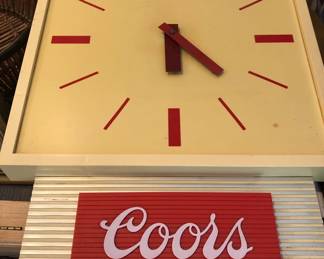 COORS CLOCK