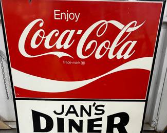 DoubleSided 4ft x 4ft COCA COLA Sign