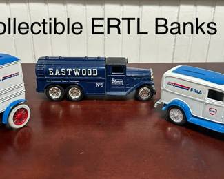 Collectible ERTL Banks