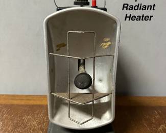 Vintage Coleman Propane Radiant Heater