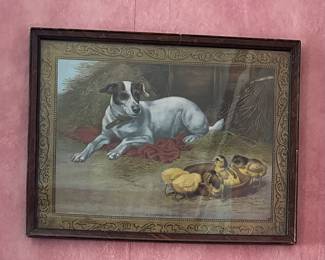 Framed Dog Print