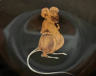 VINTAGE COUROC MONTEREY MCM MOUSE PLATE