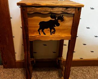 CABIN / MOOSE END TABLE