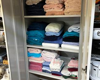 LINENS INCLUDING TOWELS AND SHEETS