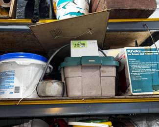 SHELVES LOADED - STILL UNPACKING AND SETTING UP!