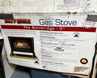 Cozy World Vent Free Gas Stove The Bainbridge II