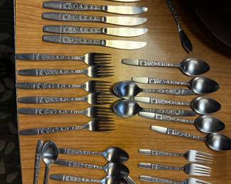 Vintage Hanford Forge Spring Lake Stainless Flatware 