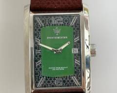 Poseidon Rectangular Quartz Dress Watch Ref. PW0003
