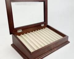 Levenger Wooden Pen Box 10 Slots
