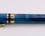 Germany Blue Marble Celluloid Iridium Nib Fountain Pen

