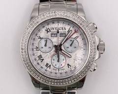 Invicta Diamond Meteorite Quartz Chronograph Model No. 2911
