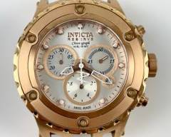 Invicta Reserve Collection Rose Gold Quartz Chronograph Model No. 80414
