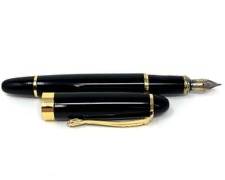 F. Salvatore Black & Gold Fountain Pen
