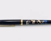 Platinum Japan Maki-e Mt. Fuji Crane Design Gel Roller Pen
