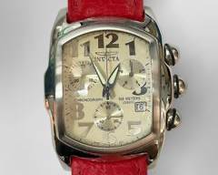 Invicta Lupah Quartz Chronograph Watch Model No. 9820
