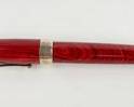 Montegrappa Italy 1912 Classics Cinnamon Swirl Ballpoint Pen With Sterling Silver Accents
