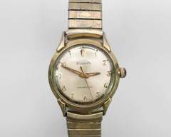 Vintage Bulova 10k Gold Filled Automatic Dress Watch
