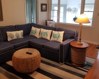 Nearly new Braxton Culler sectional sofa