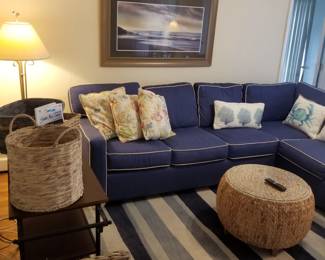 Nearly new Braxton Culler sectional sofa - it is a sleeper sofa!