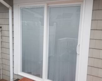 Sliding glass doors - ground floor