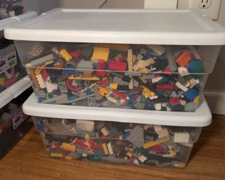 Lots & lots of Legos with Mini Figures