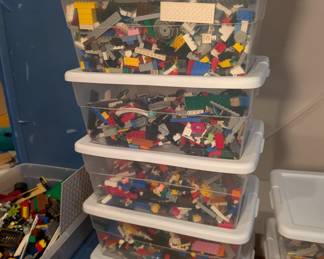 Lots & lots of Legos with Mini Figures