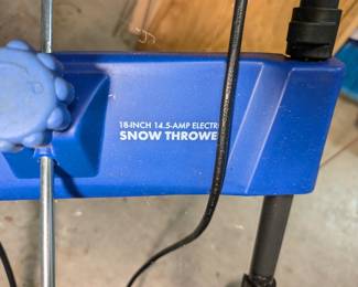 Electric Snowblower
