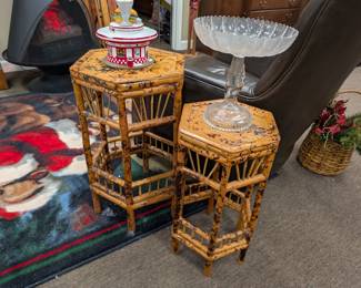 Rattan Accent Tables