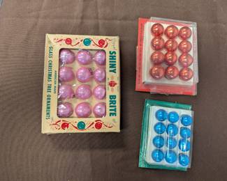 Shiny Bright Small Ornaments