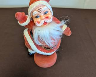 Vintage "Fuzzy" Santa