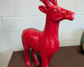 Paper Machete Reindeer