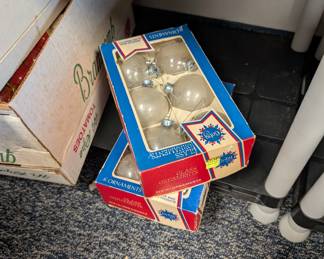 Vintage Glass Ornaments