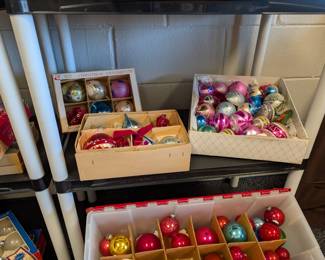 Vintage Glass Ornaments