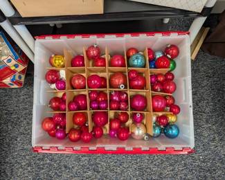 Vintage Glass Ornaments