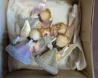 Vintage Angel Ornaments