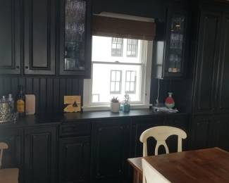 Beautiful built-in bar cabinets