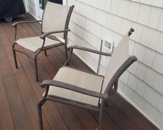 Patio chairs