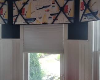 Nautical window treatments