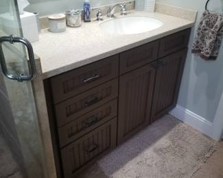 Handsome bath vanity