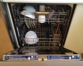 KitchenAid dishwasher with stainless steel interior